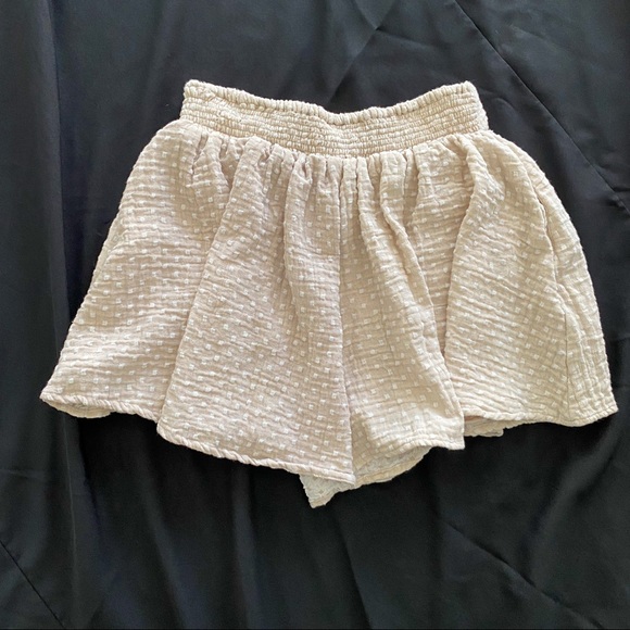 Free People cream dot skort - Picture 2 of 2